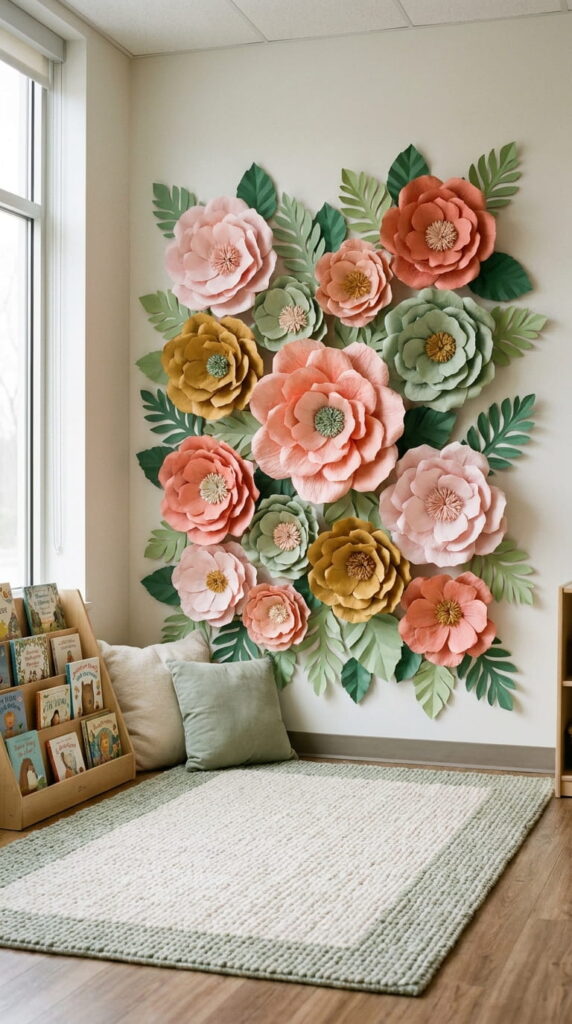 school wall decoration ideas with paper 