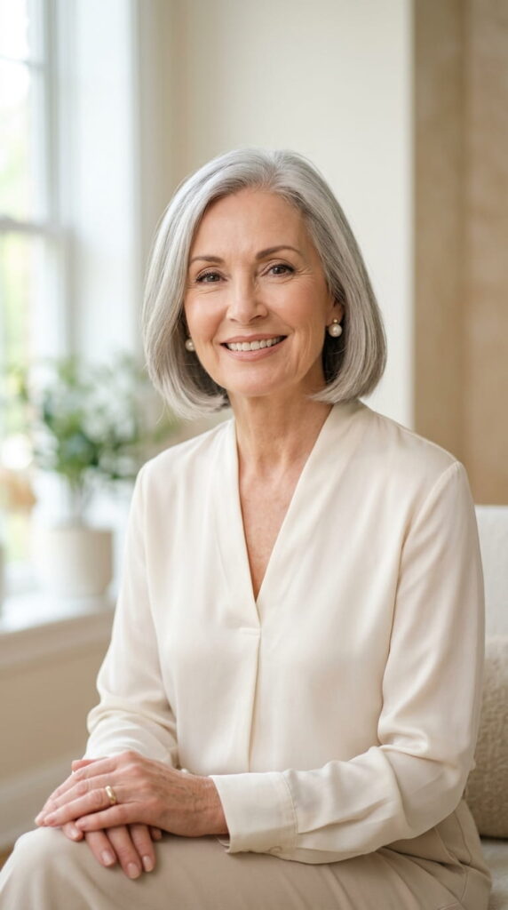 Classy Hairstyles for Women Over 70