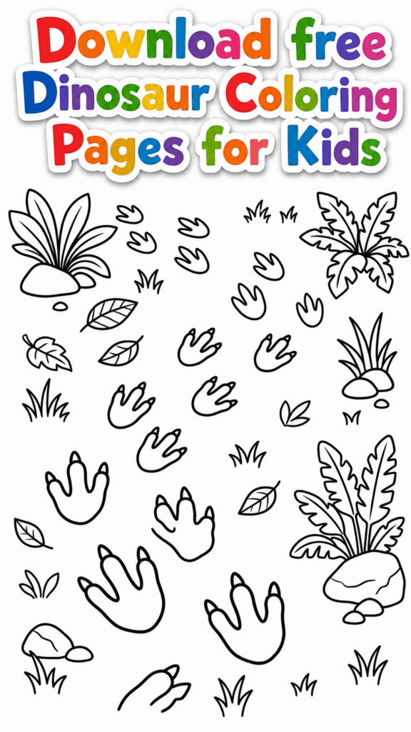 Free Dinosaur Coloring Pages for Kids (7) (1)